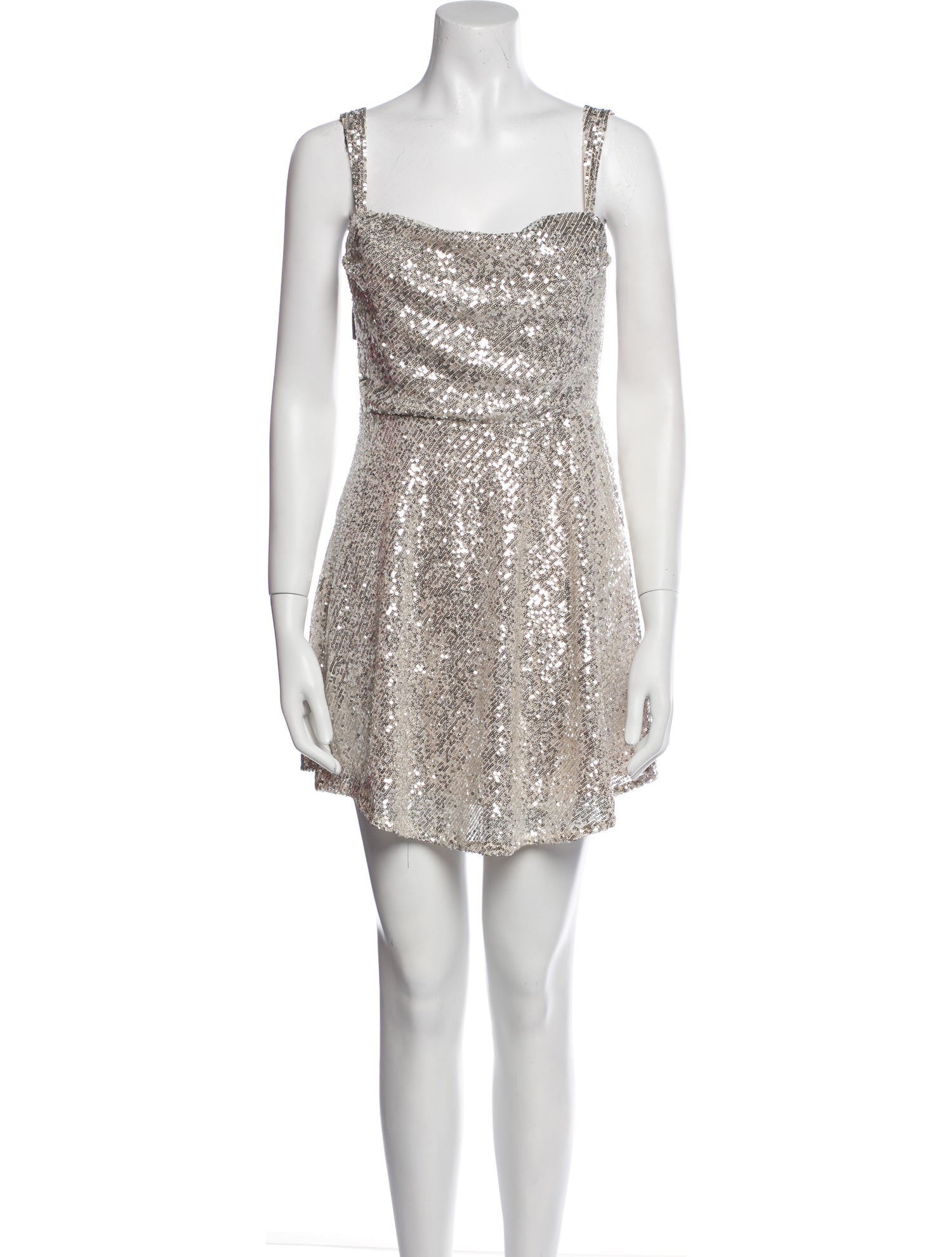 For Love & Lemons Square Neckline Mini Dress w/ Tags