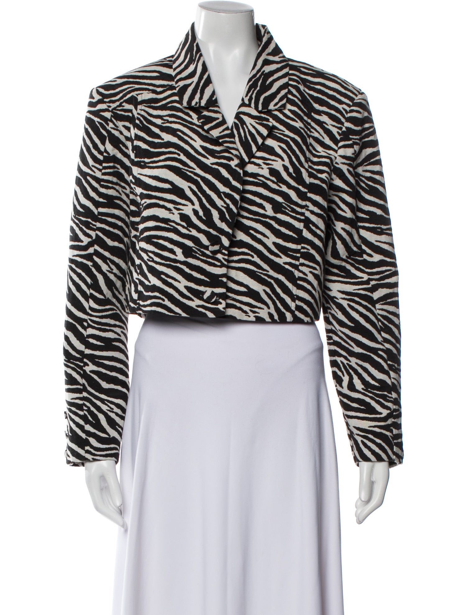 For Love & Lemons Animal Print Blazer