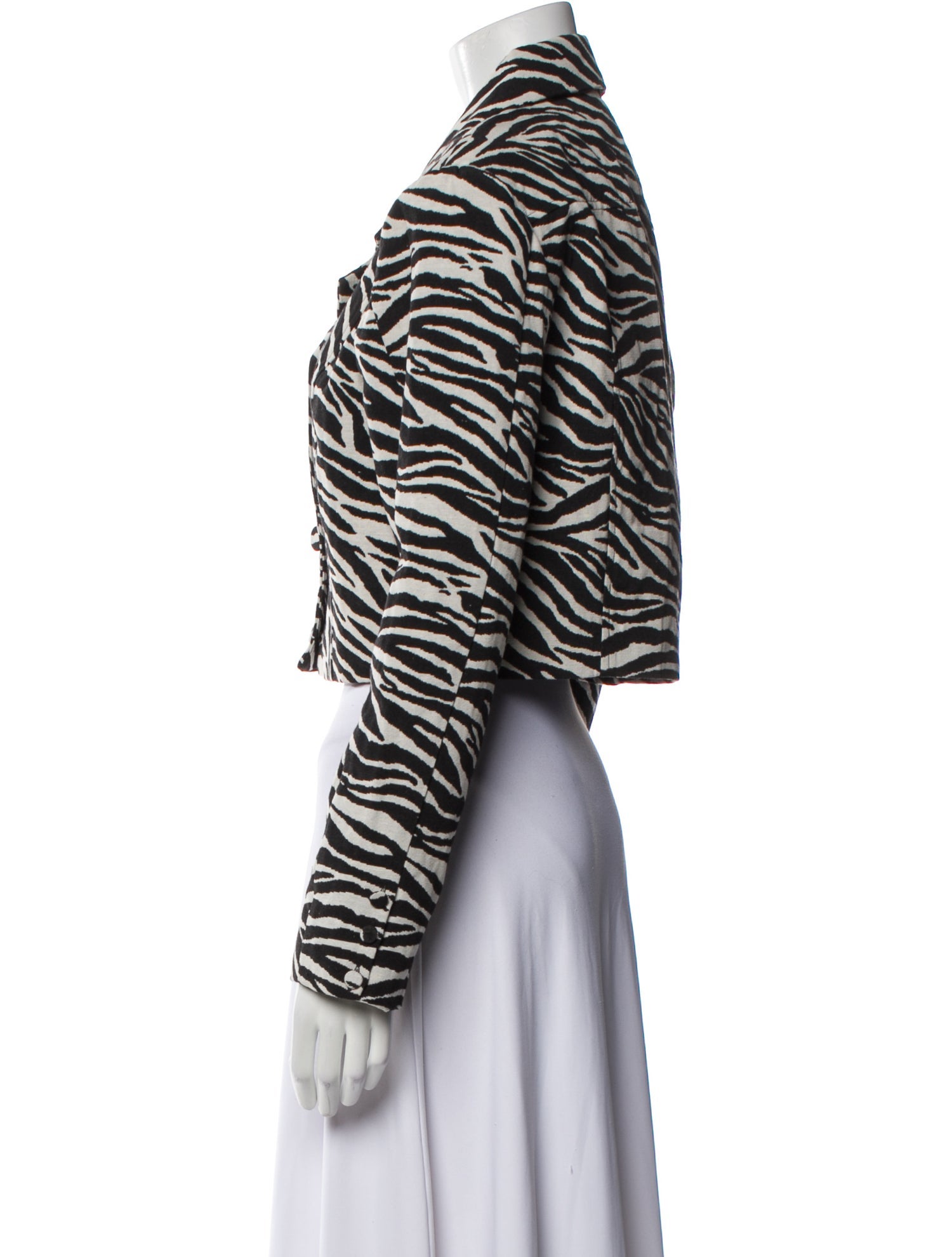 For Love & Lemons Animal Print Blazer