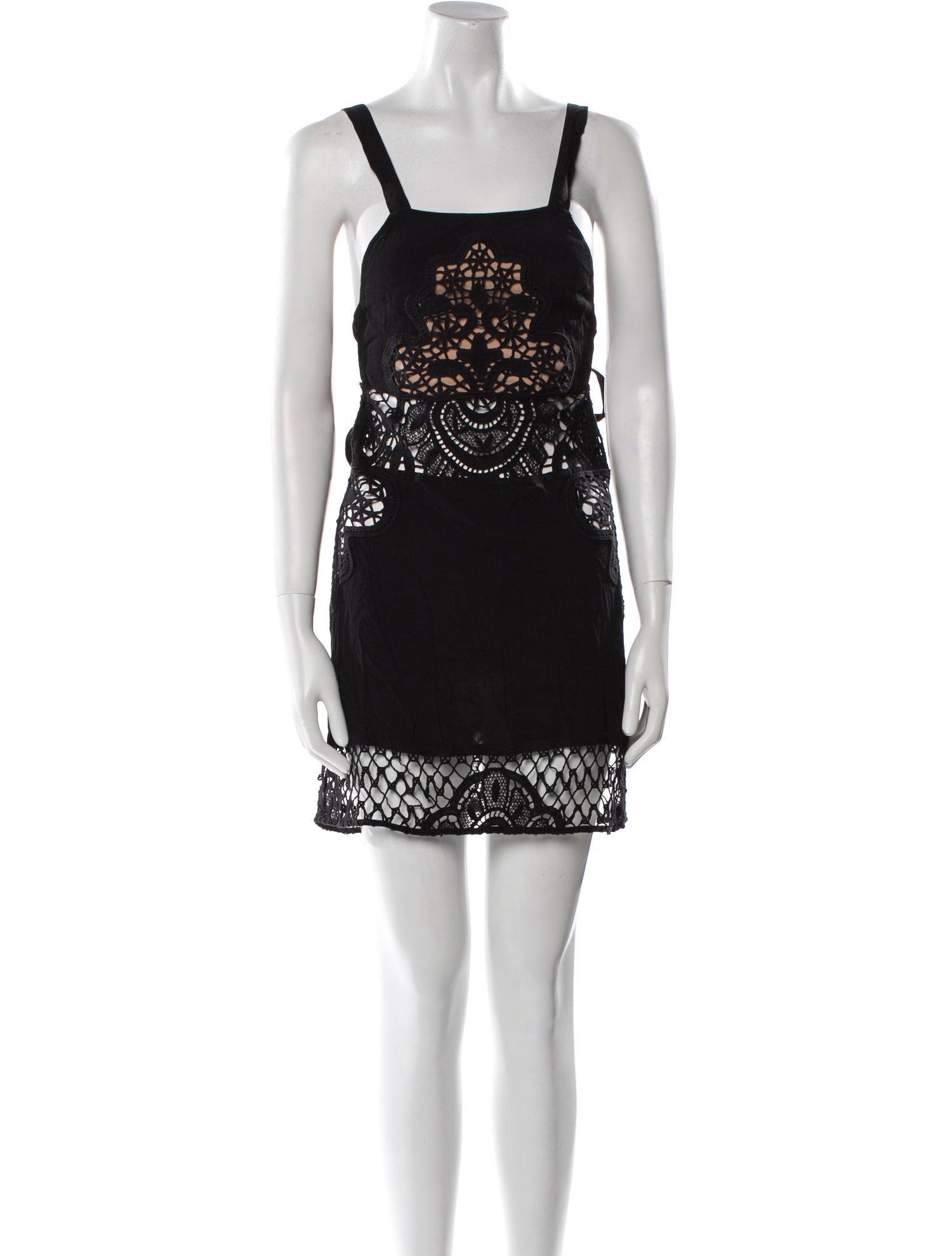 For Love & Lemons Paisley Print Square Neckline Tunic