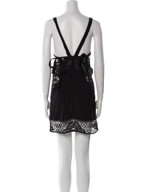 For Love & Lemons Paisley Print Square Neckline Tunic