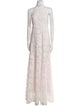 For Love & Lemons Lace Pattern Long Dress