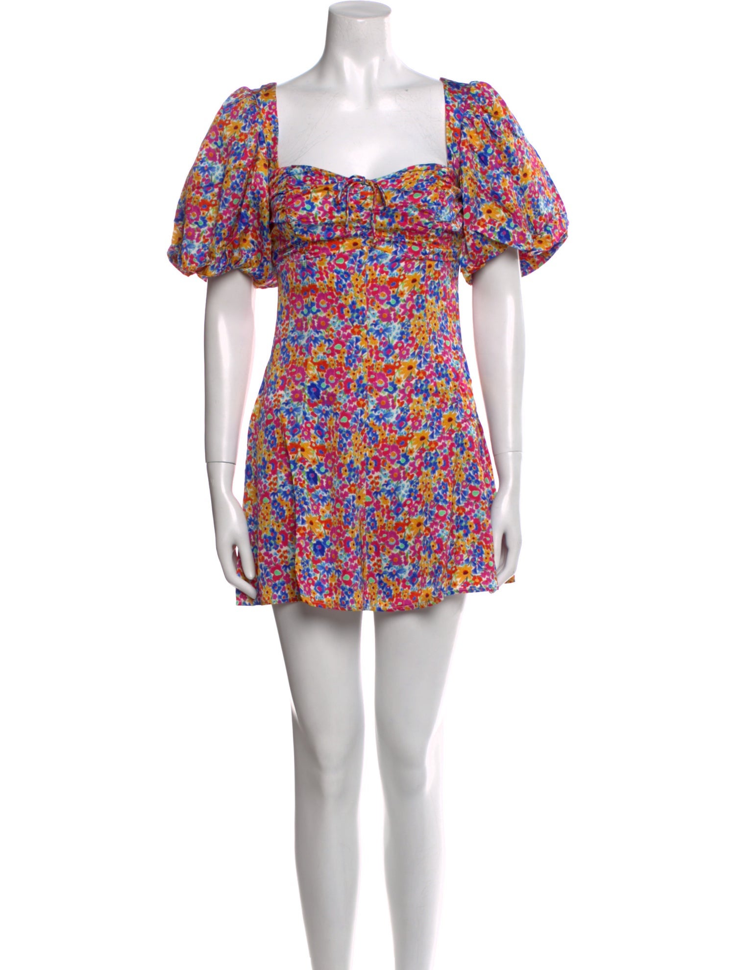 For Love & Lemons Floral Print Mini Dress w/ Tags