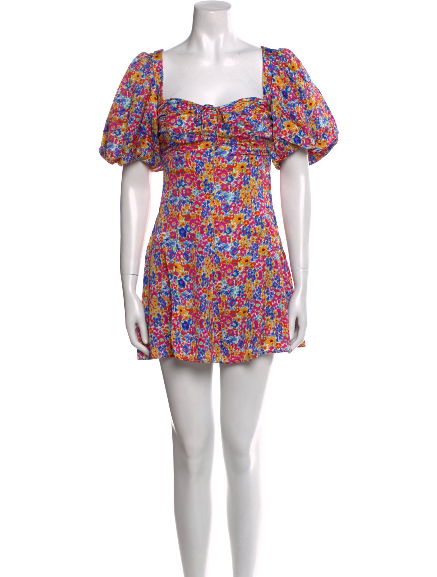 For Love & Lemons Floral Print Mini Dress w/ Tags