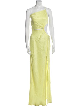 For Love & Lemons One-Shoulder Long Dress