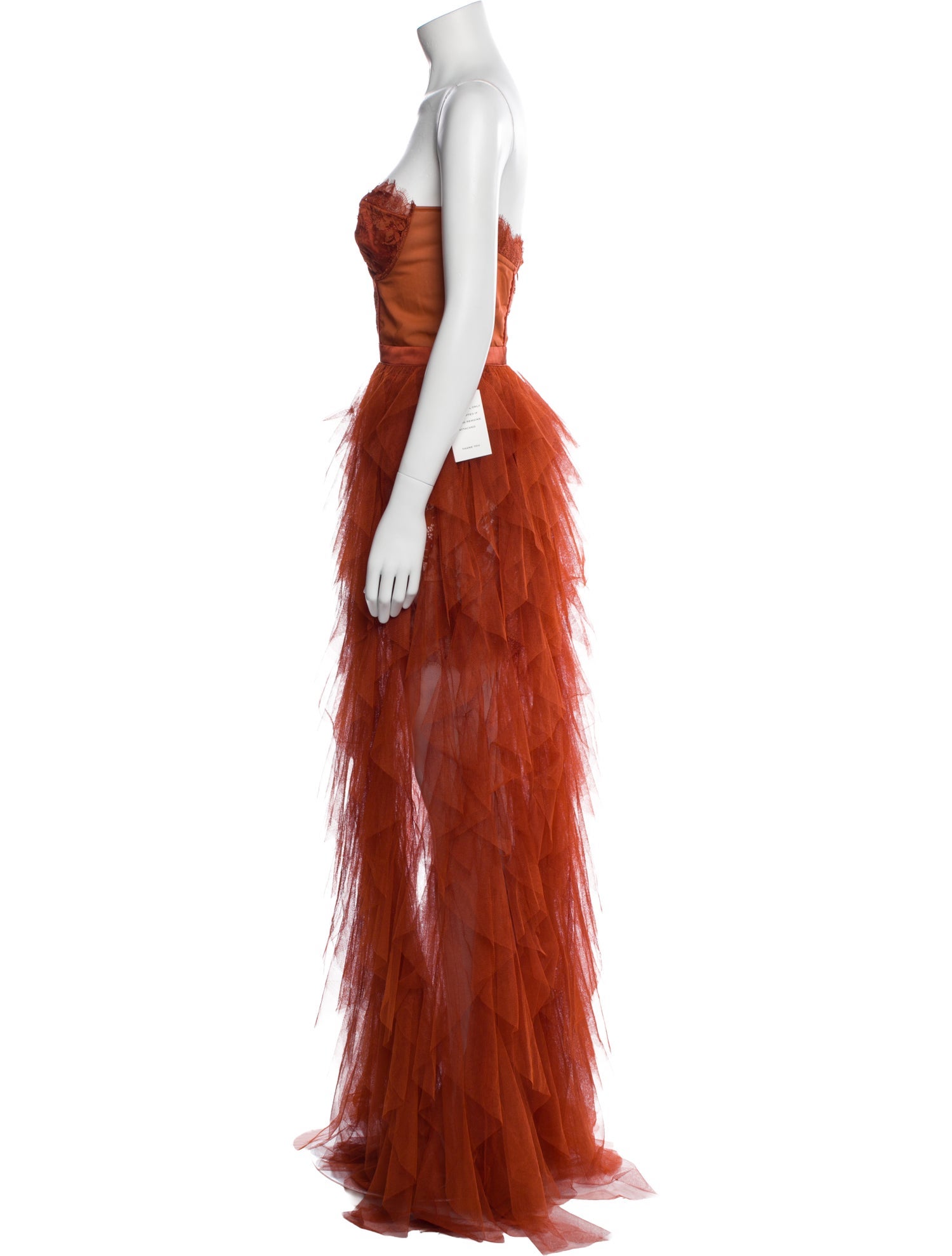 For Love & Lemons Mesh Long Dress w/ Tags