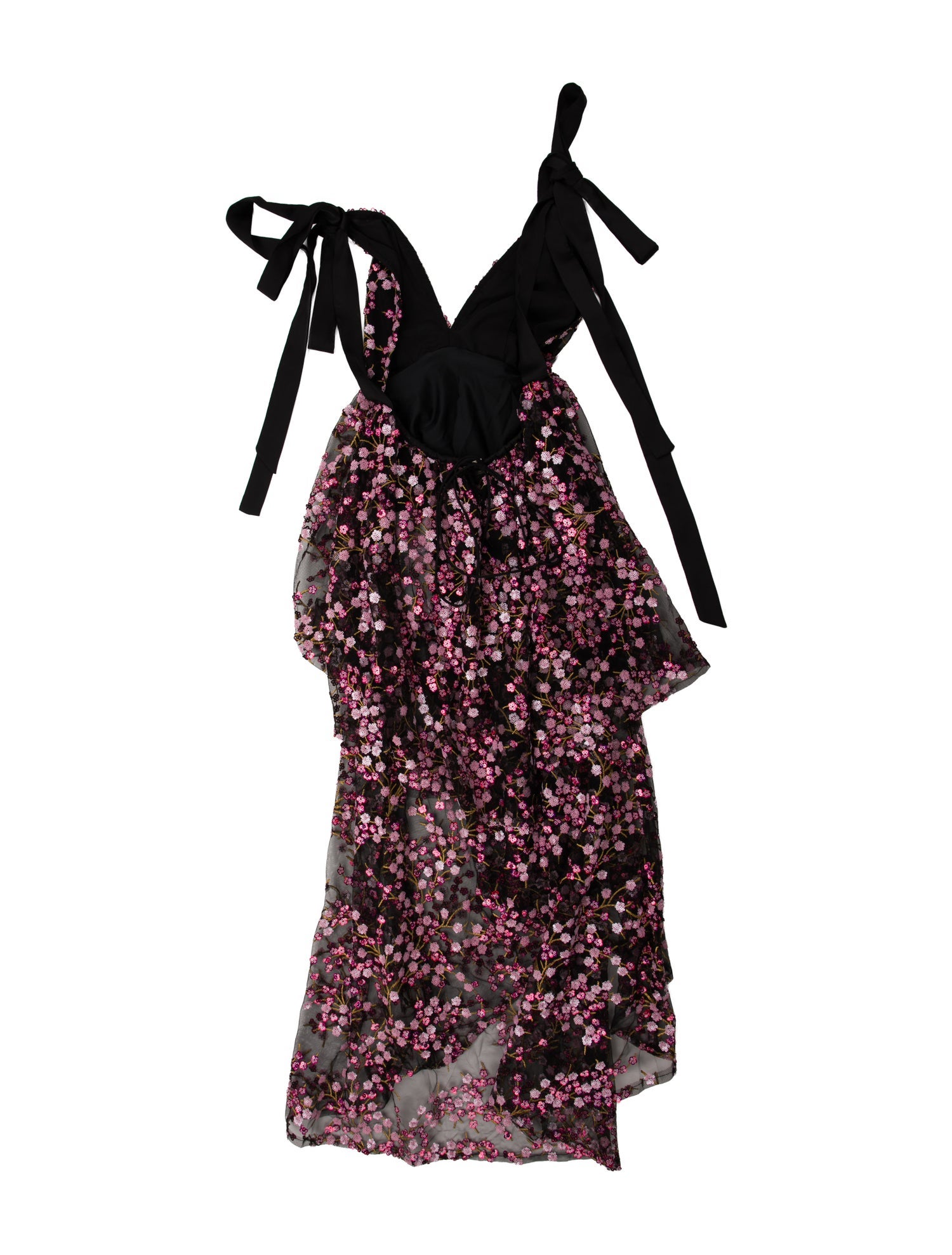 For Love & Lemons Floral Print Midi Length Dress