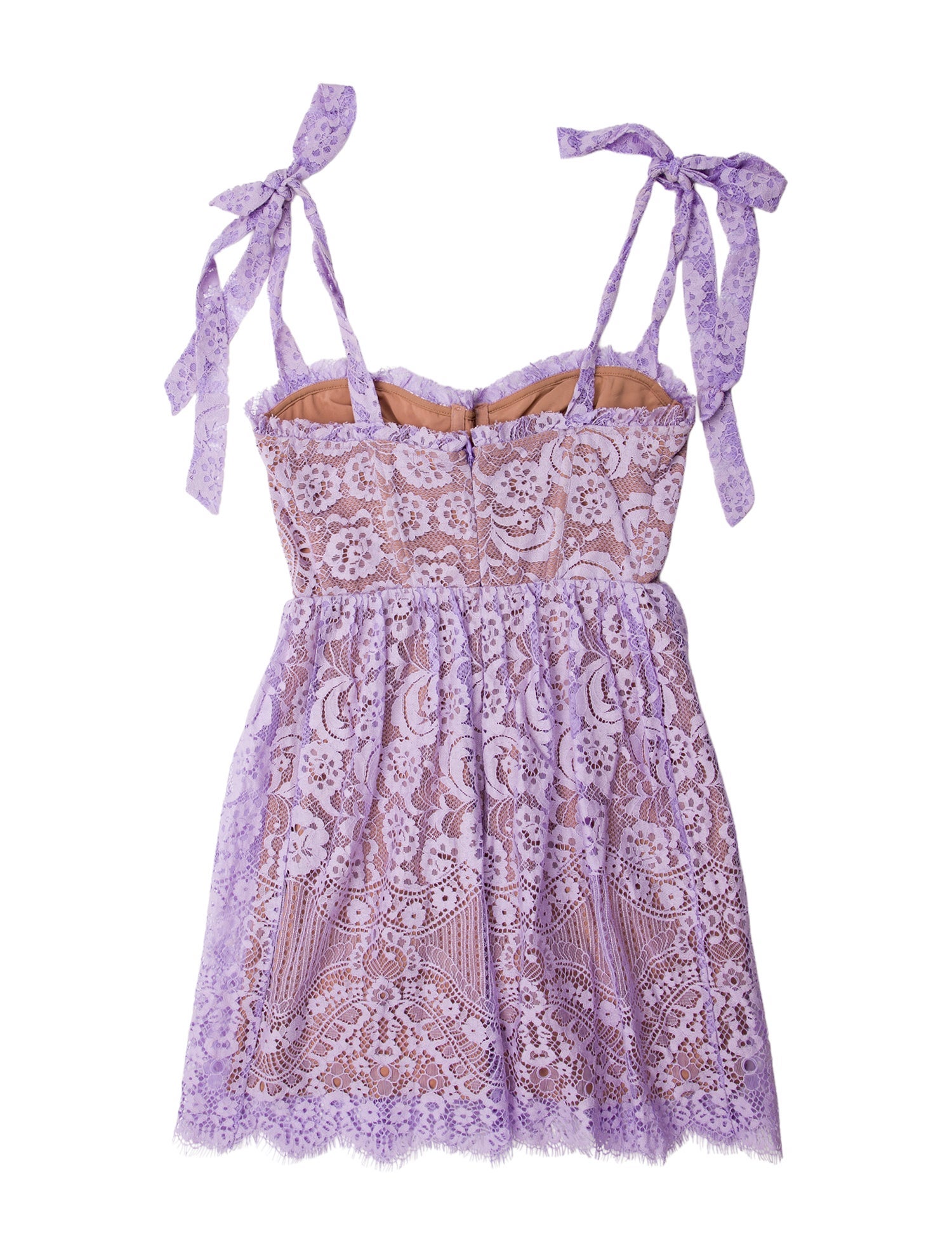 For Love & Lemons Paisley Print Mini Dress