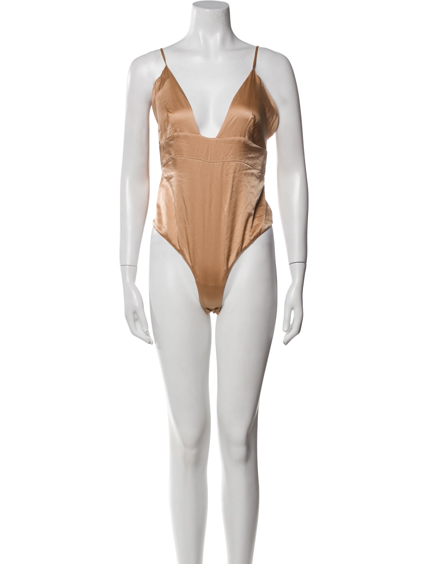 For Love & Lemons V-Neck Sleeveless Bodysuit