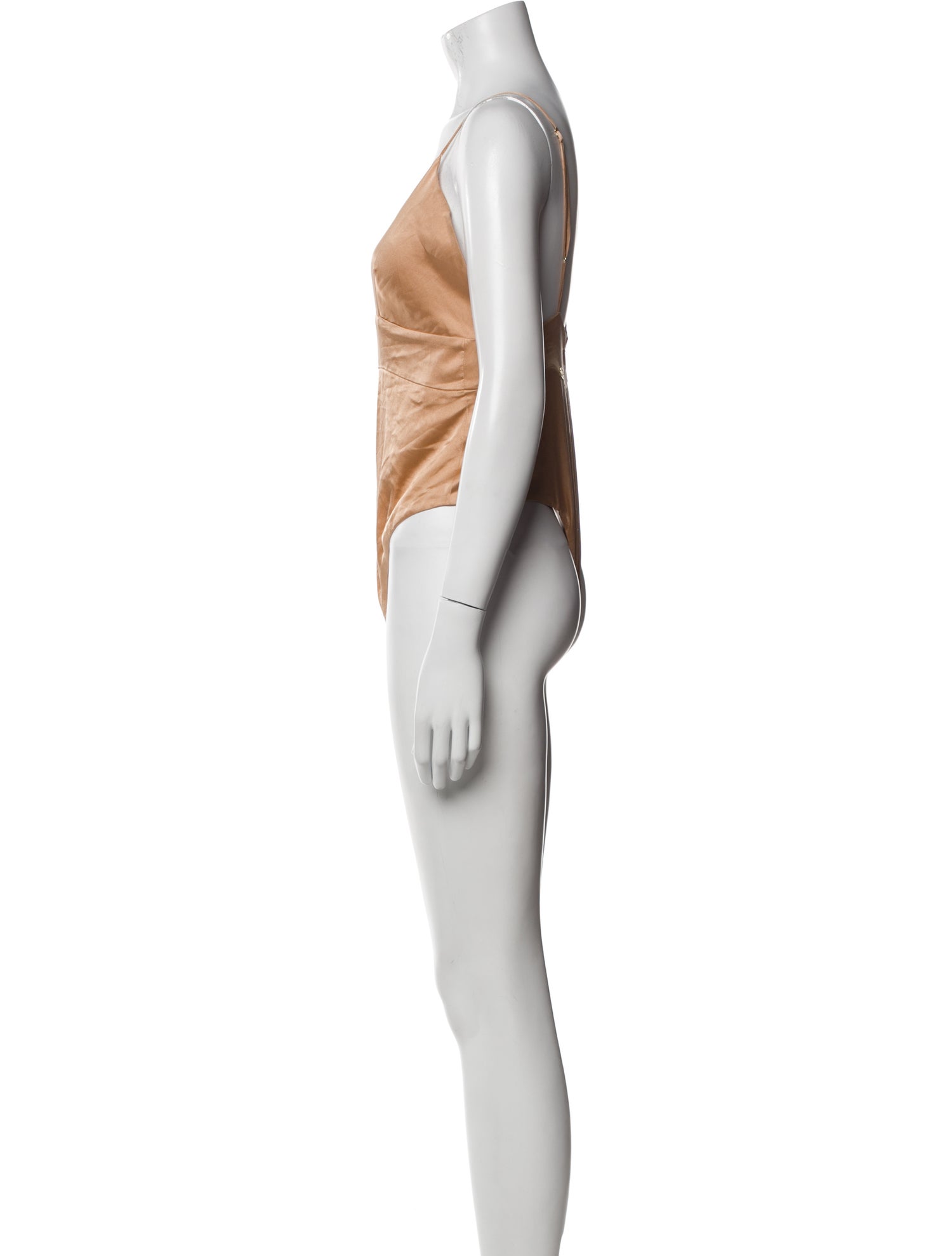 For Love & Lemons V-Neck Sleeveless Bodysuit