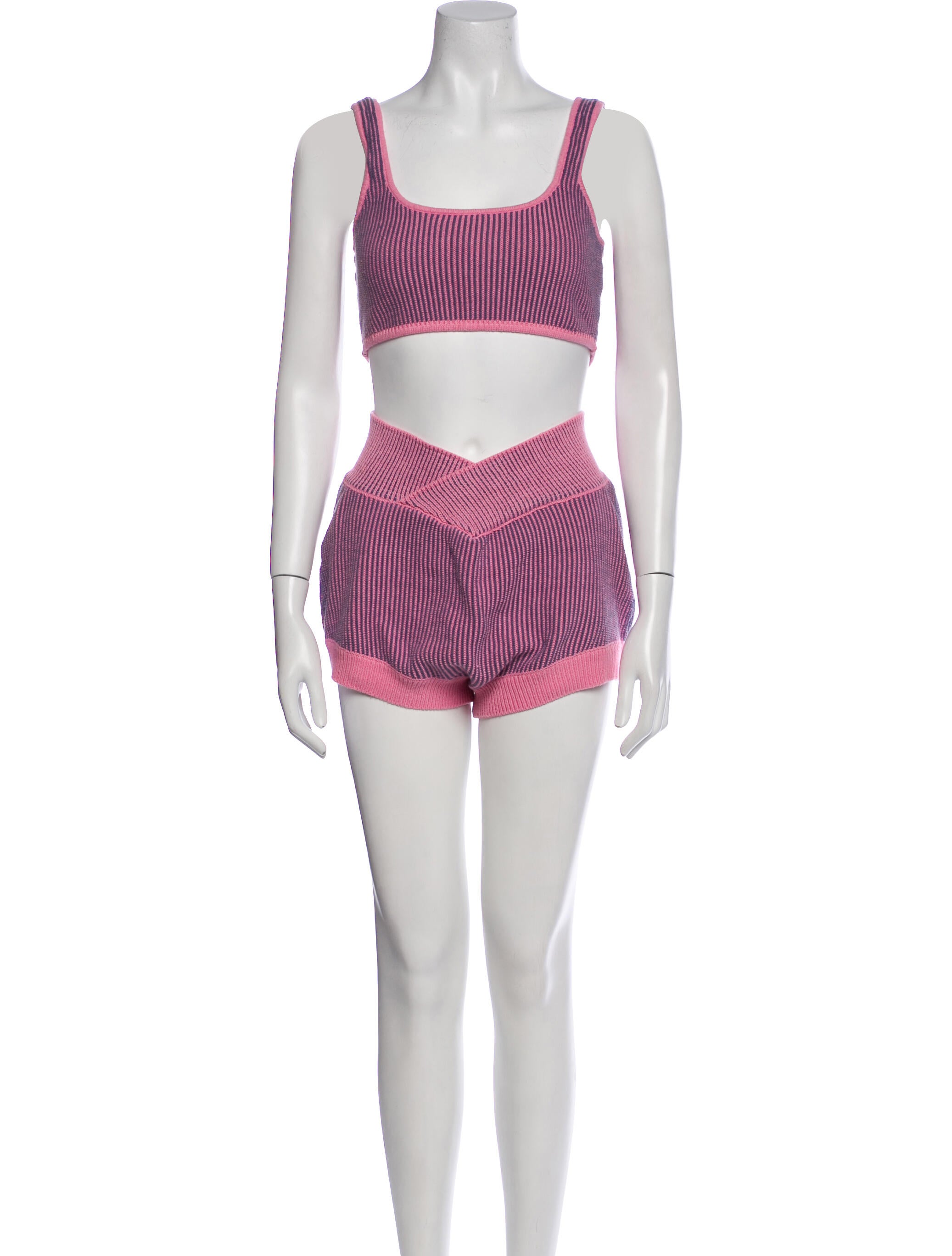 For Love & Lemons Striped Pant Set