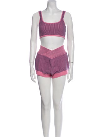 For Love & Lemons Striped Pant Set