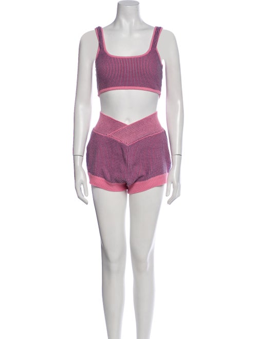 For Love & Lemons Striped Pant Set