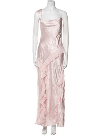 For Love & Lemons Square Neckline Long Dress