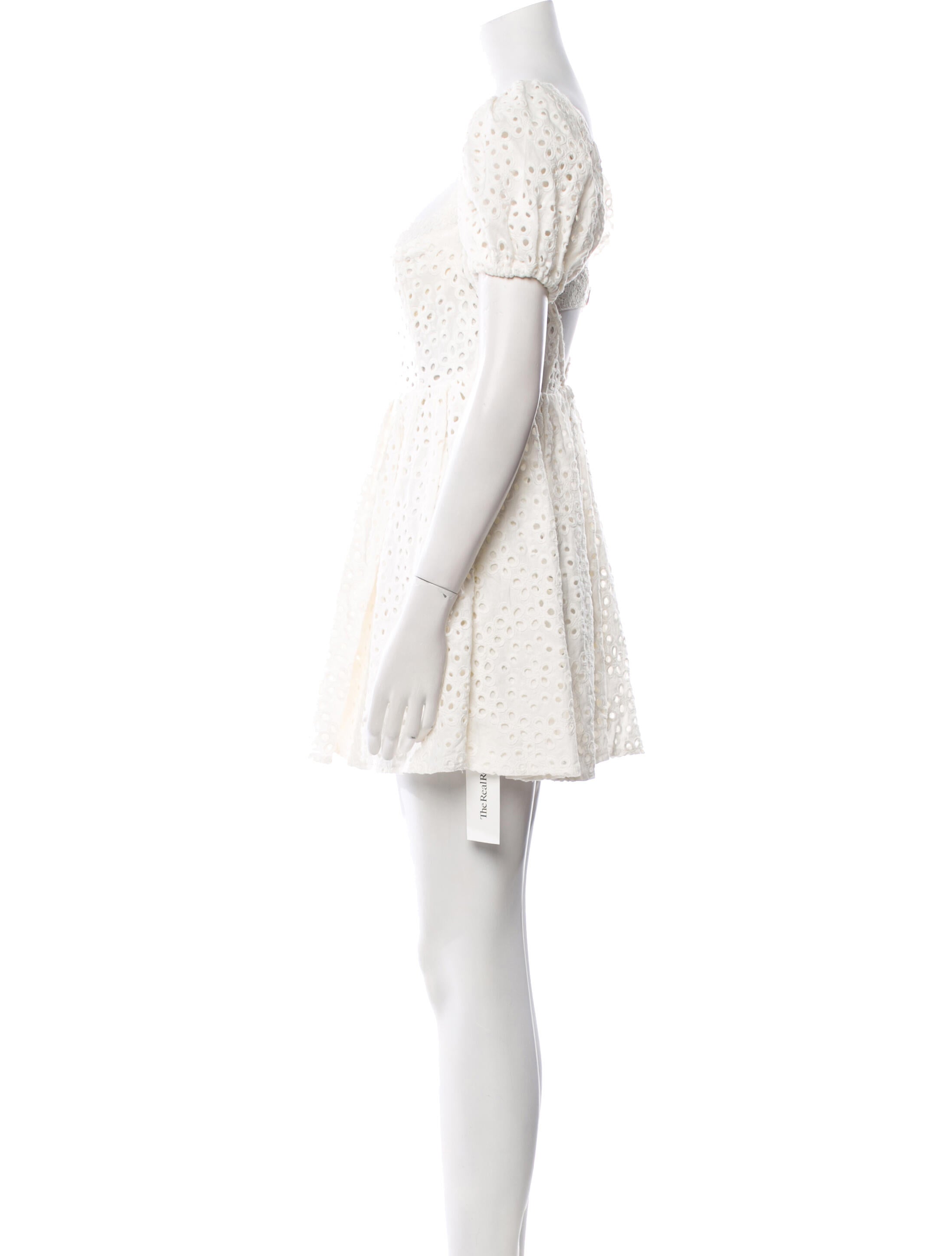 For Love & Lemons Square Neckline Mini Dress