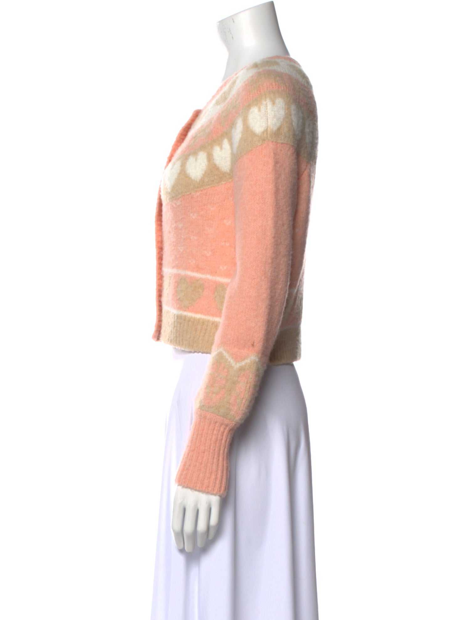 For Love & Lemons Wool Printed Sweater