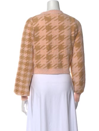 For Love & Lemons Nylon Printed Sweater