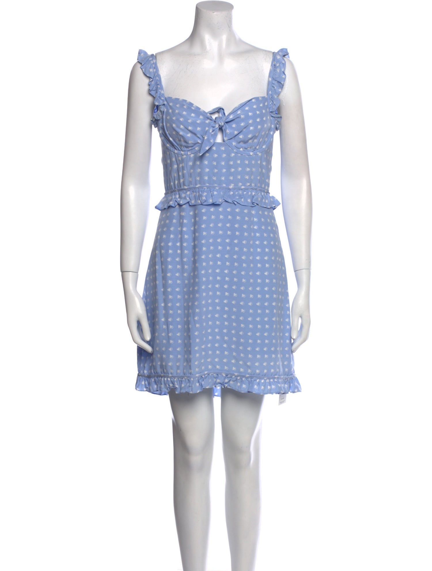 For Love & Lemons Printed Mini Dress