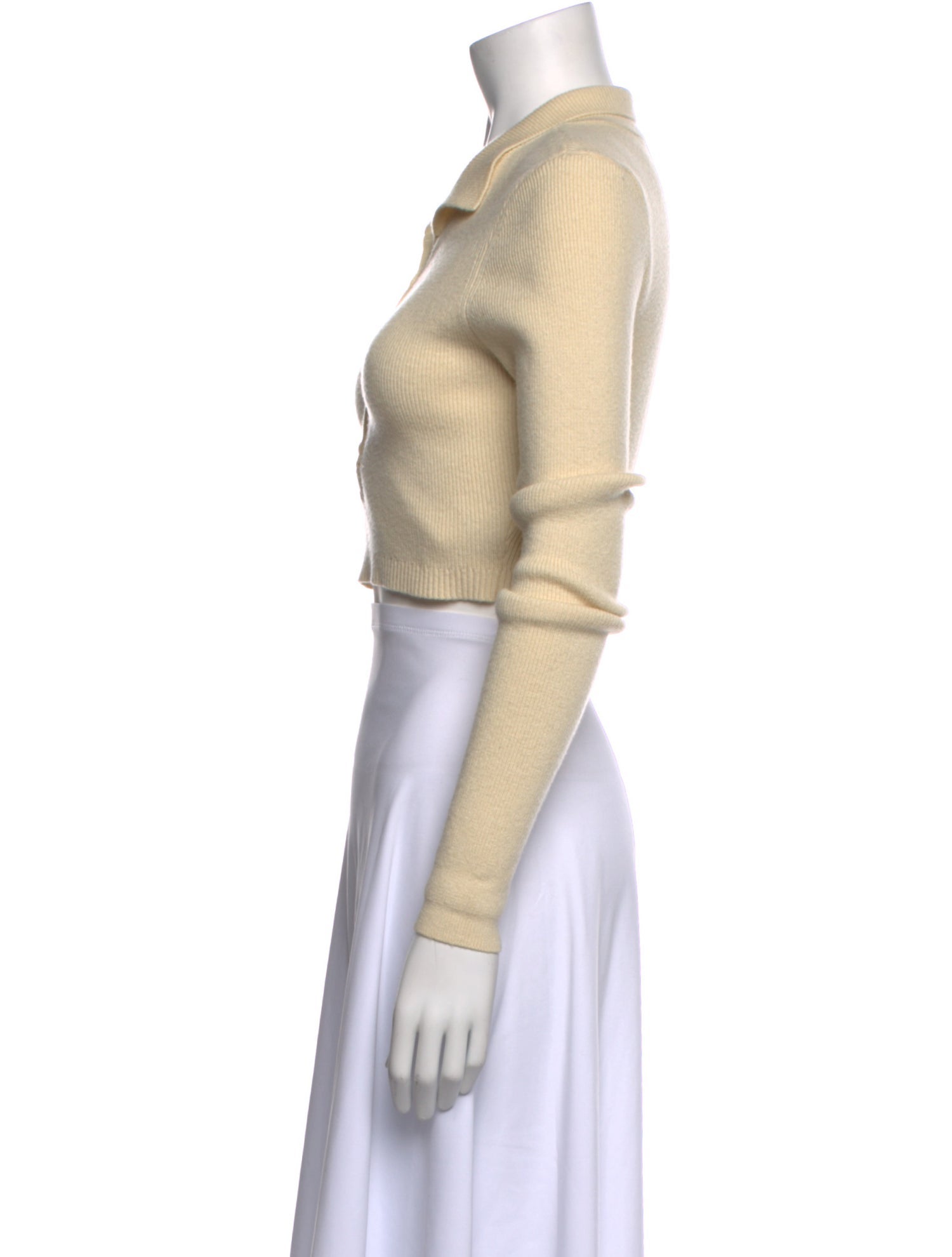 For Love & Lemons Long Sleeve Crop Top