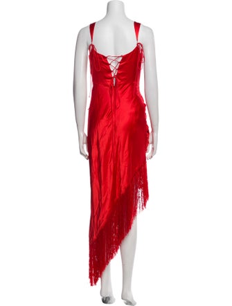 For Love & Lemons Silk Long Dress