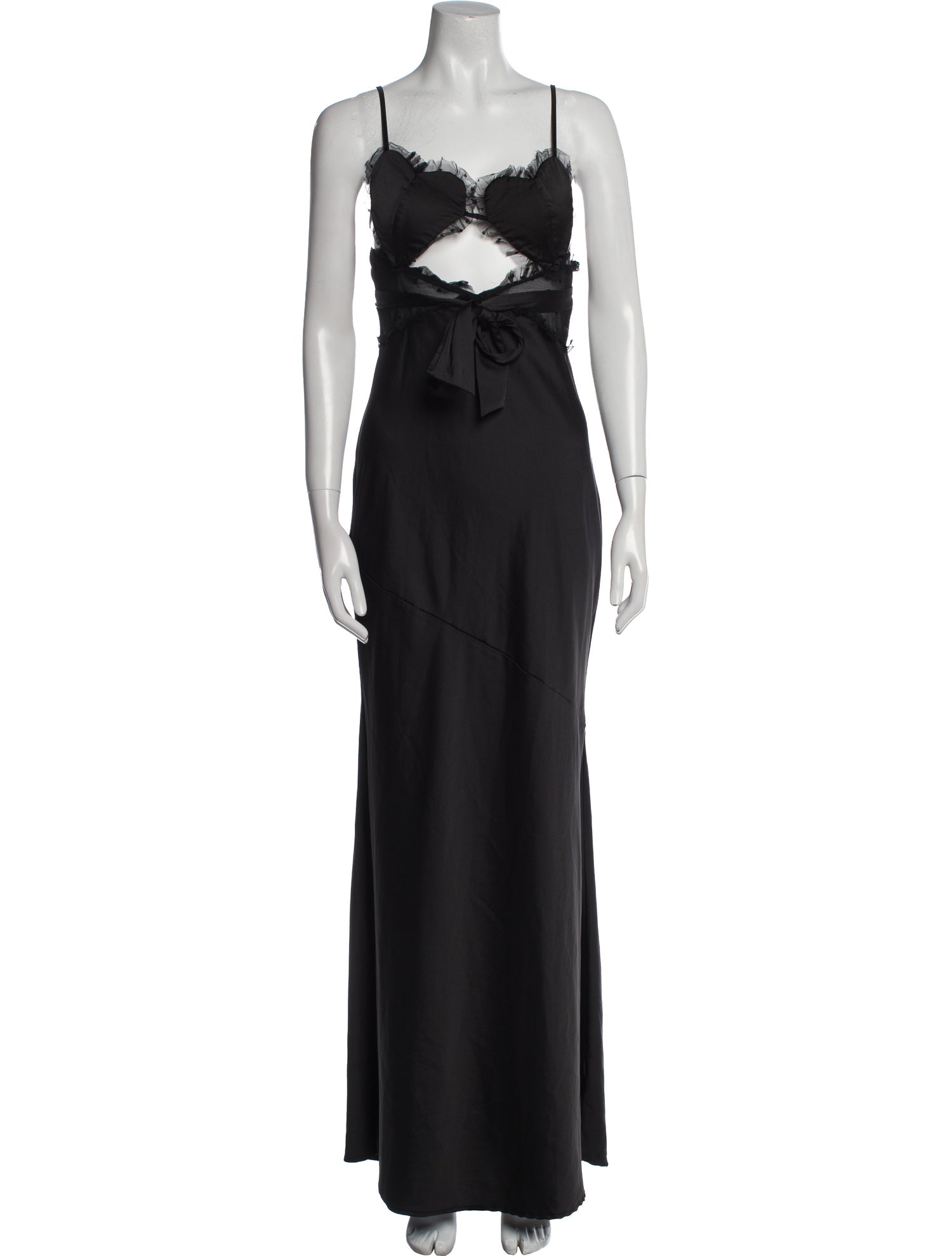 For Love & Lemons Square Neckline Long Dress