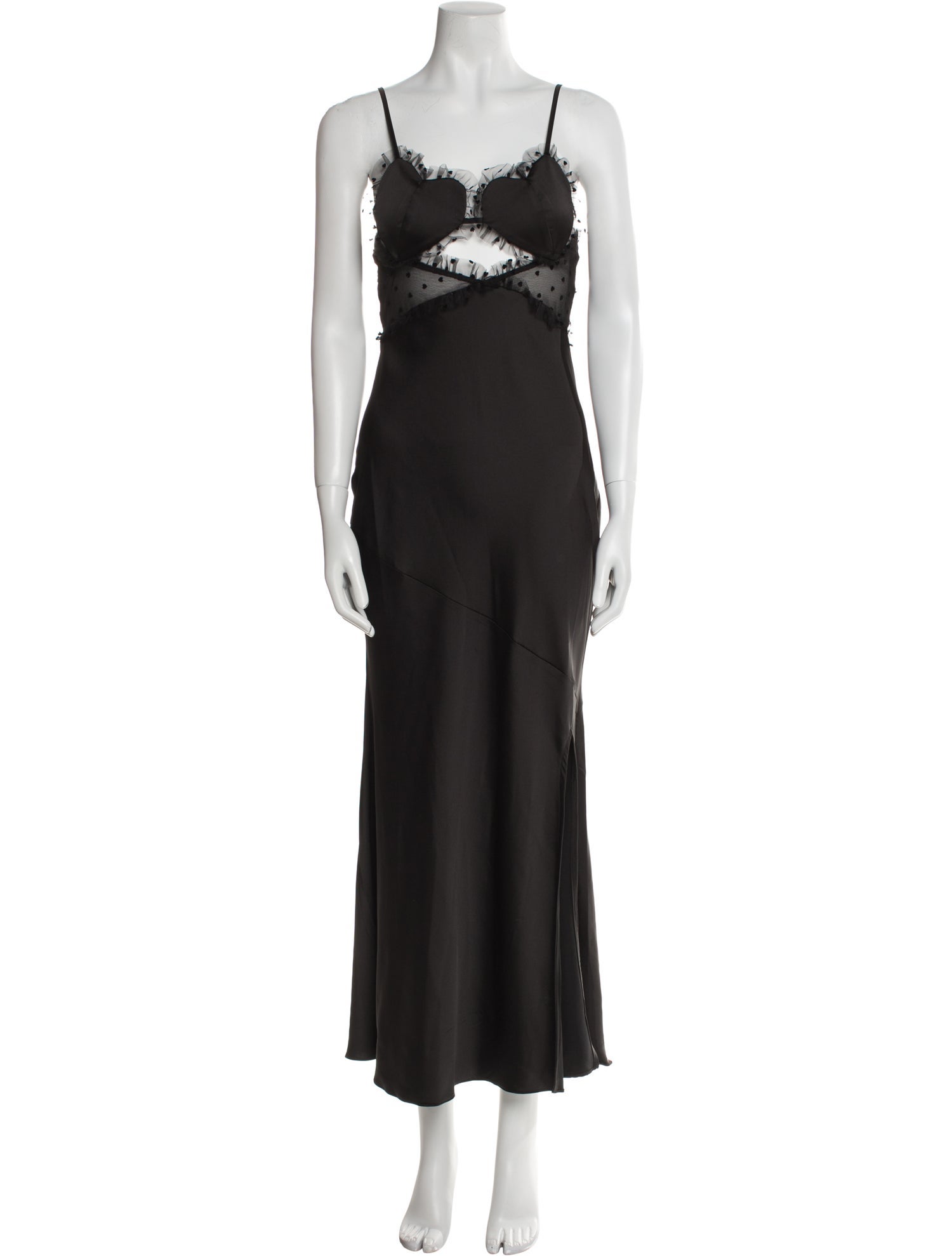 For Love & Lemons Silk Long Dress