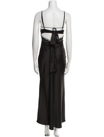 For Love & Lemons Silk Long Dress