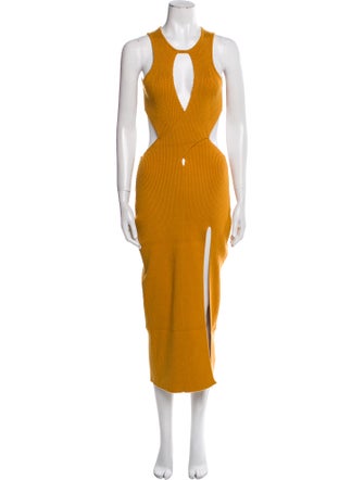 For Love & Lemons V-Neck Long Dress