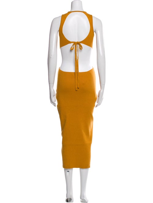 For Love & Lemons V-Neck Long Dress