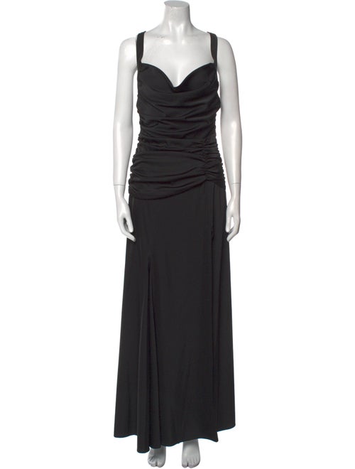 For Love & Lemons Cowl Neck Long Dress