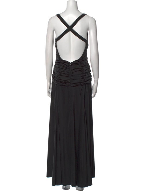 For Love & Lemons Cowl Neck Long Dress