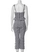 For Love & Lemons Printed Bow Accents Pant Set