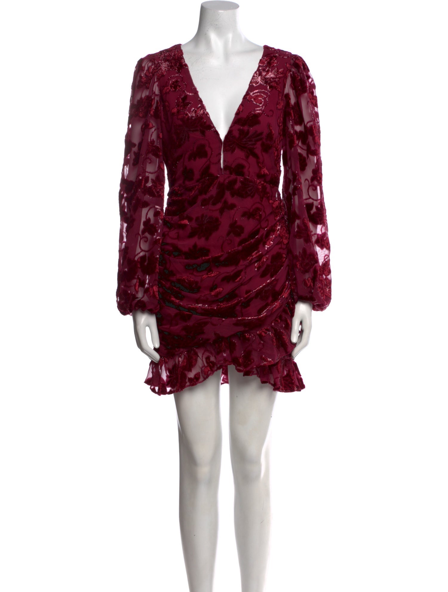 For Love & Lemons Printed Mini Dress w/ Tags