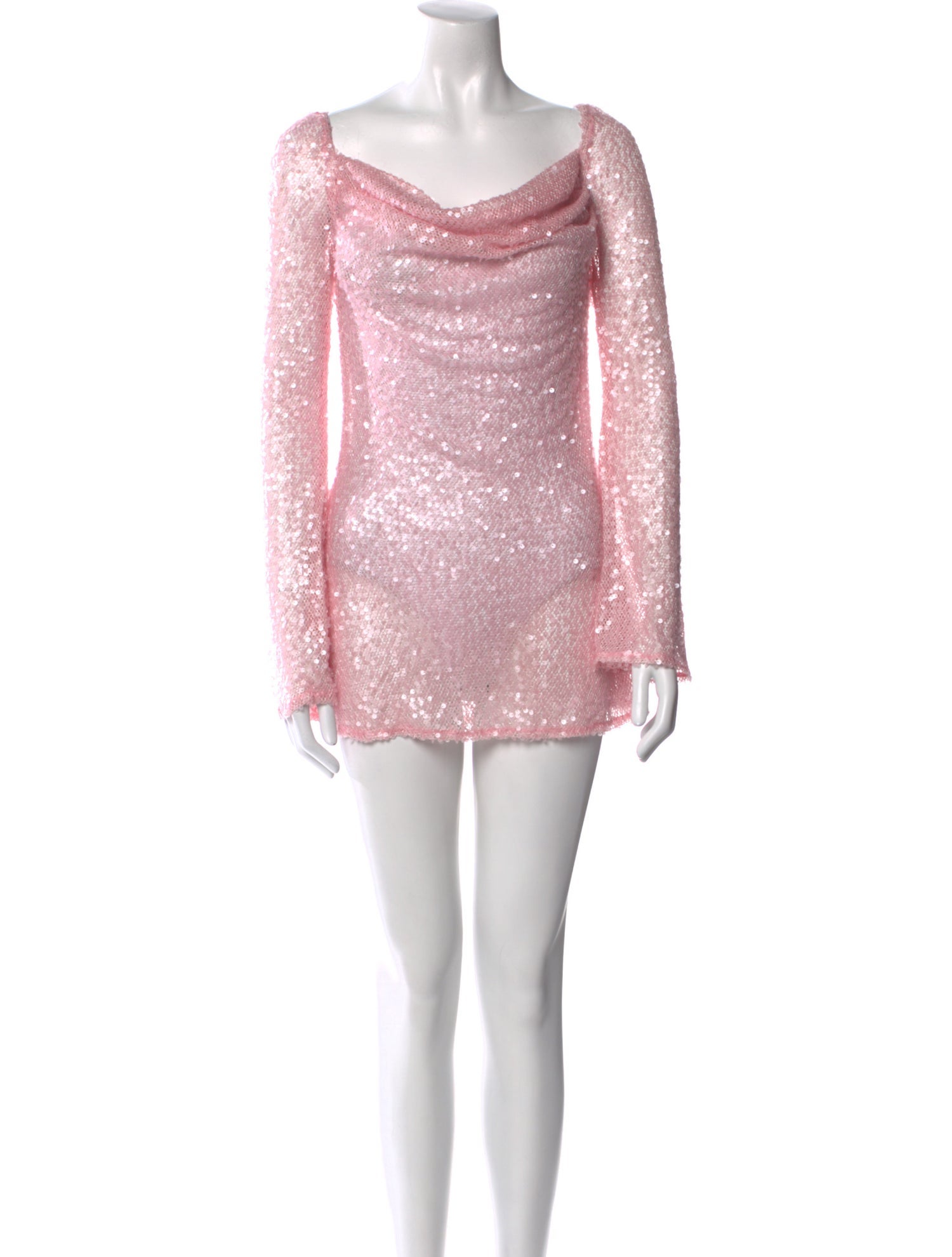 For Love & Lemons Cowl Neck Mini Dress w/ Tags