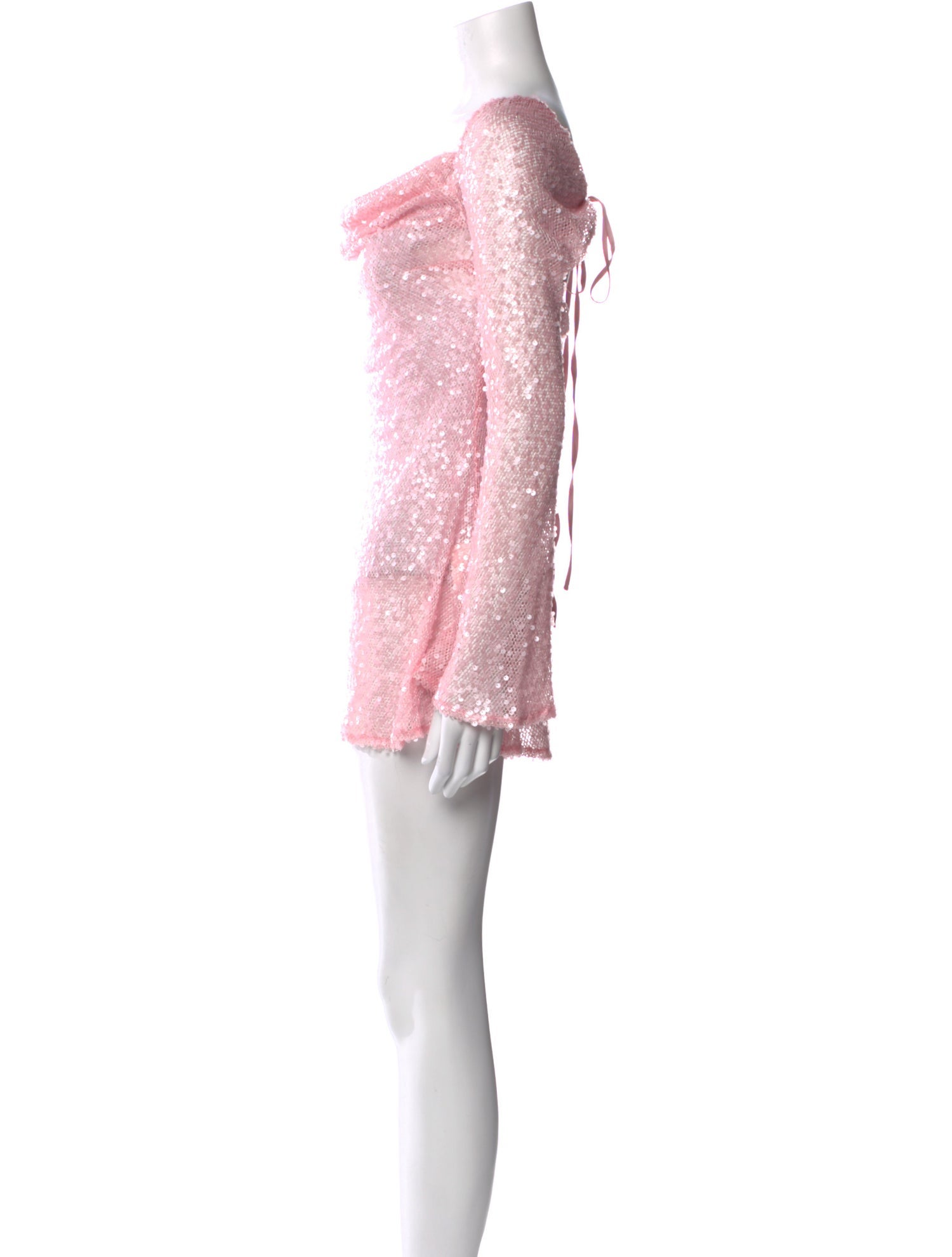 For Love & Lemons Cowl Neck Mini Dress w/ Tags