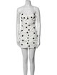 For Love & Lemons Polka Dot Print Mini Dress