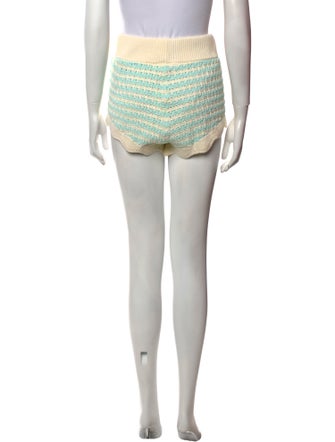 For Love & Lemons Lace Pattern Mini Shorts