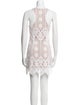 For Love & Lemons Lace Pattern Mini Dress