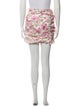 For Love & Lemons Floral Print Mini Skirt