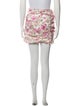 For Love & Lemons Floral Print Mini Skirt