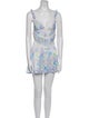 For Love & Lemons Printed Mini Dress