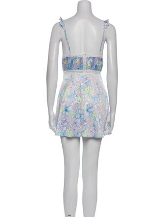 For Love & Lemons Printed Mini Dress