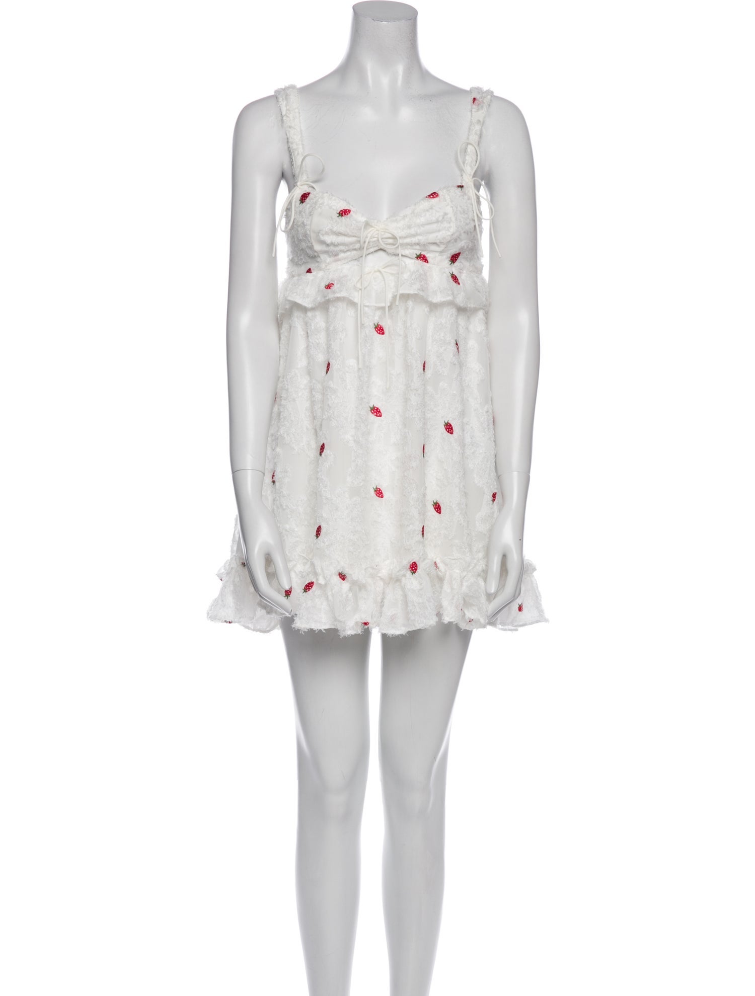 For Love & Lemons Floral Print Mini Dress