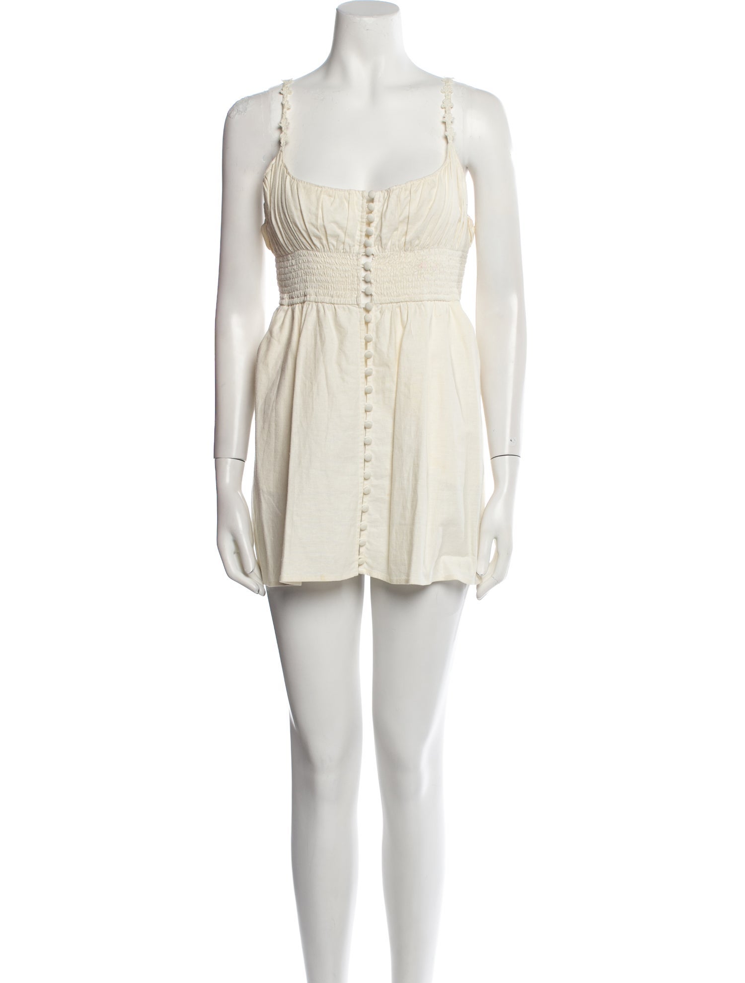 For Love & Lemons Square Neckline Mini Dress