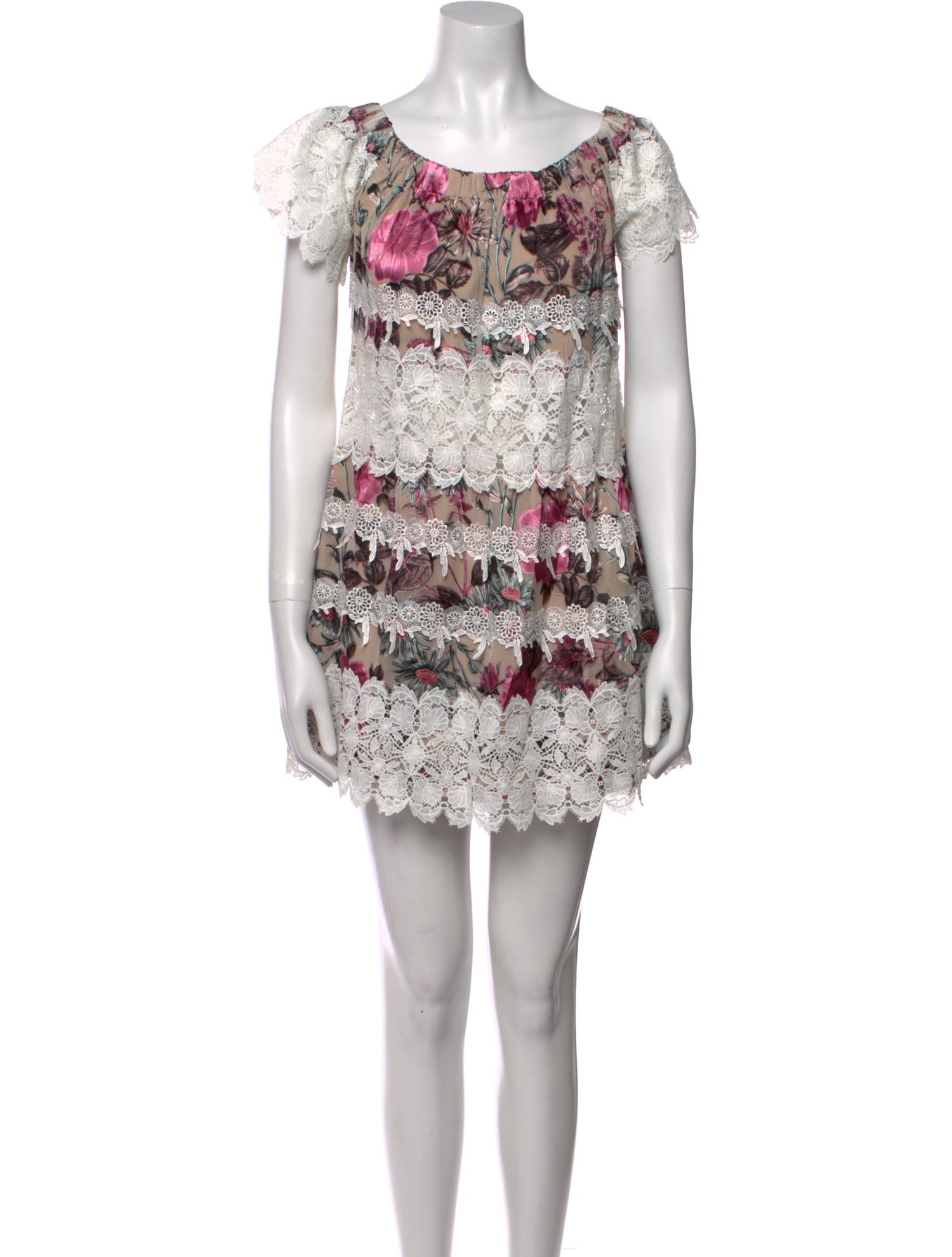 For Love & Lemons Printed Mini Dress w/ Tags