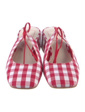 For Love & Lemons Printed Slingback Pumps