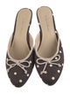 For Love & Lemons Polka Dot Print Mules
