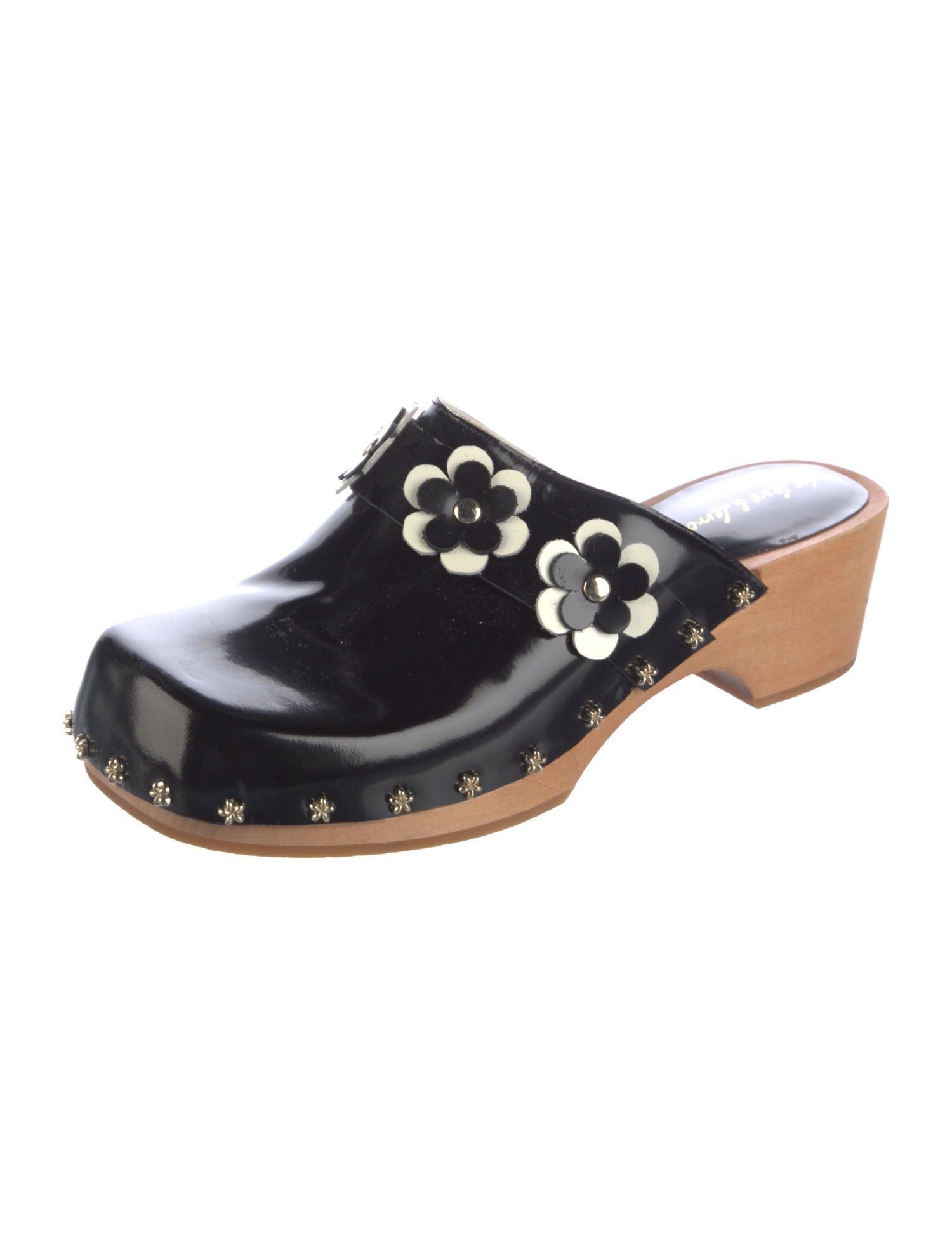 For Love & Lemons Patent Leather Mules