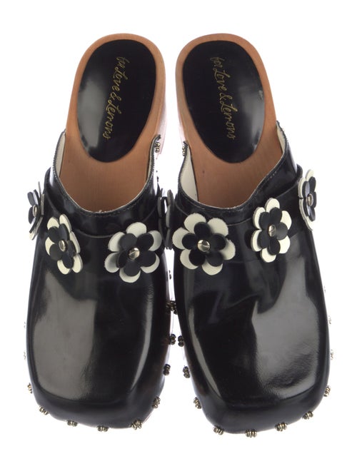 For Love & Lemons Patent Leather Mules