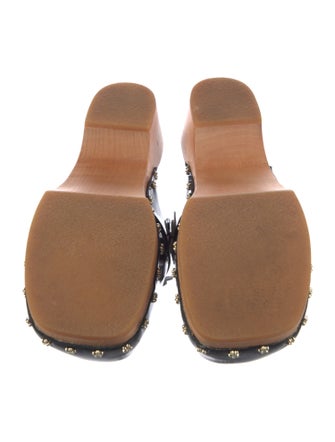 For Love & Lemons Patent Leather Mules